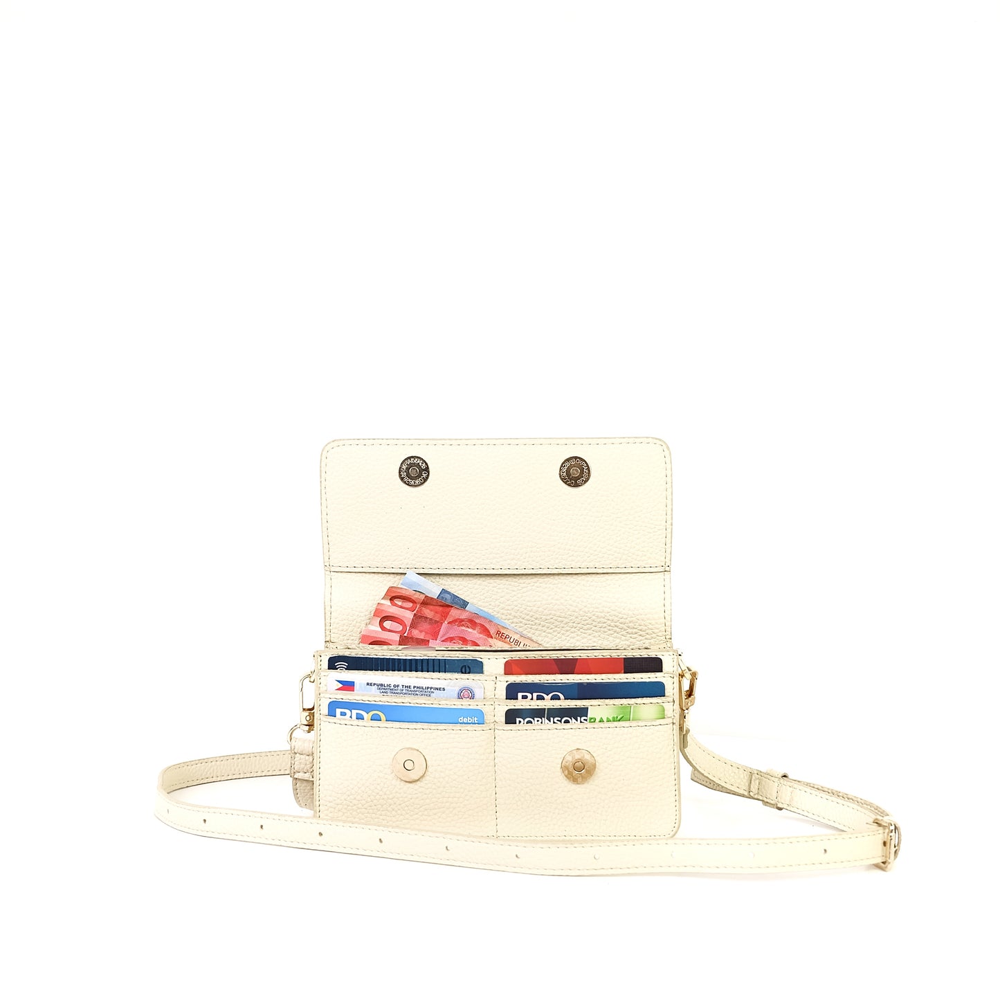 Maricar Multi-use Bag in Eggshell - PU Leather