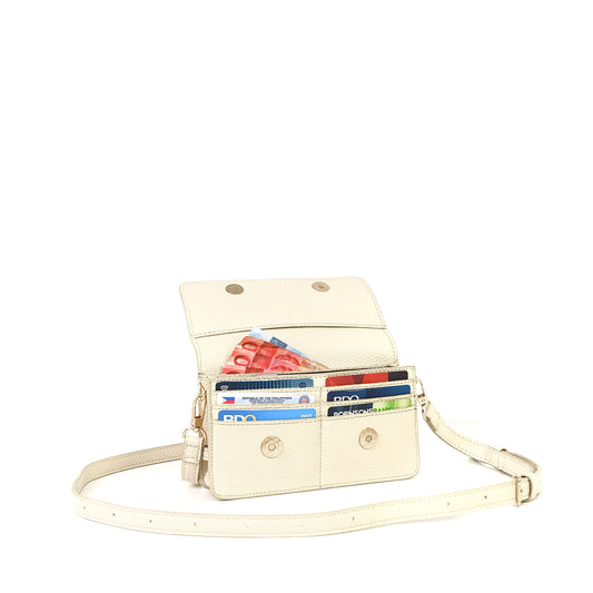 Maricar Multi-use Bag in Eggshell - PU Leather