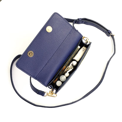 Maricar Multi-use Bag in Dark Blue - PU Leather