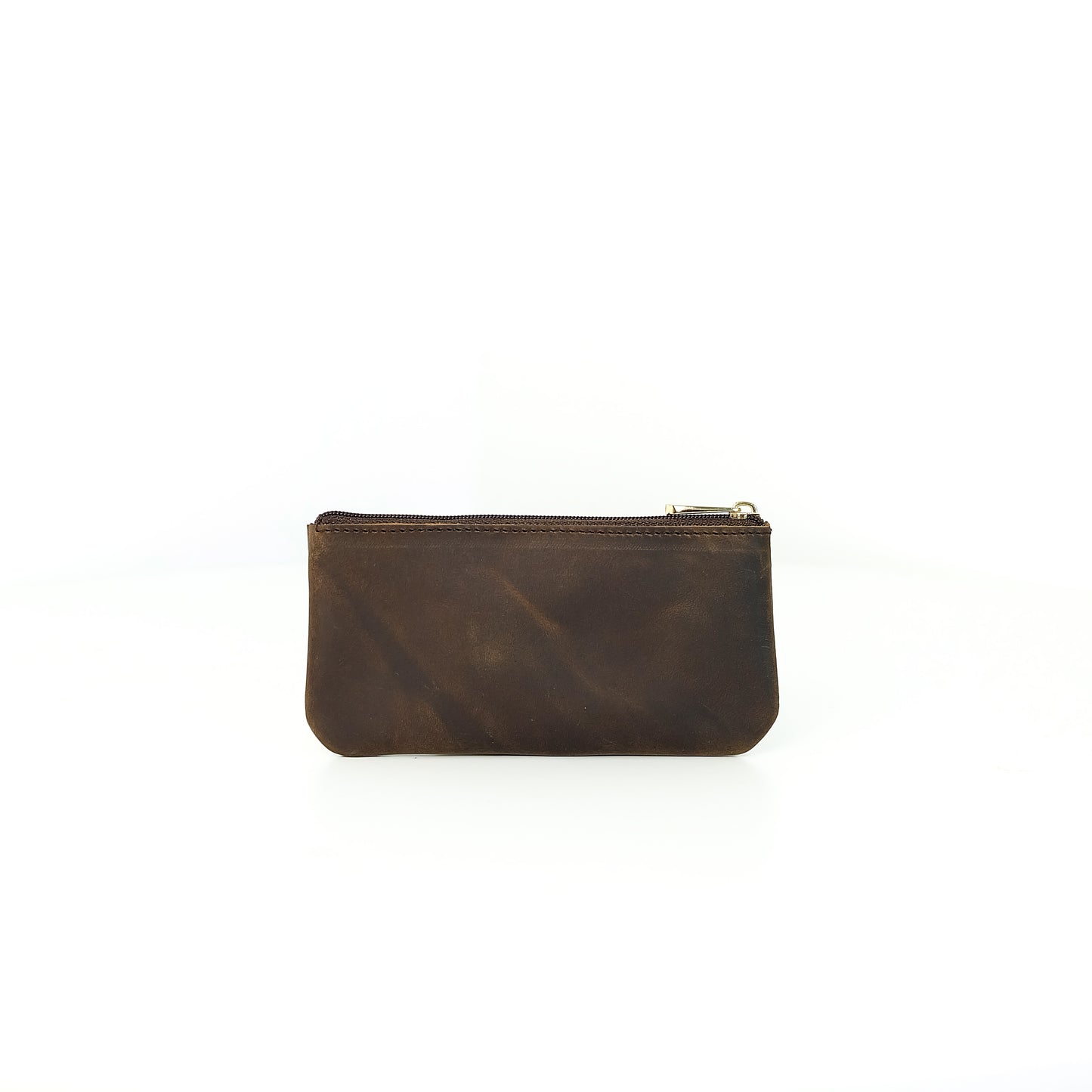 Alejandro Basic Pouch in Vintage Dark Brown - Genuine Leather