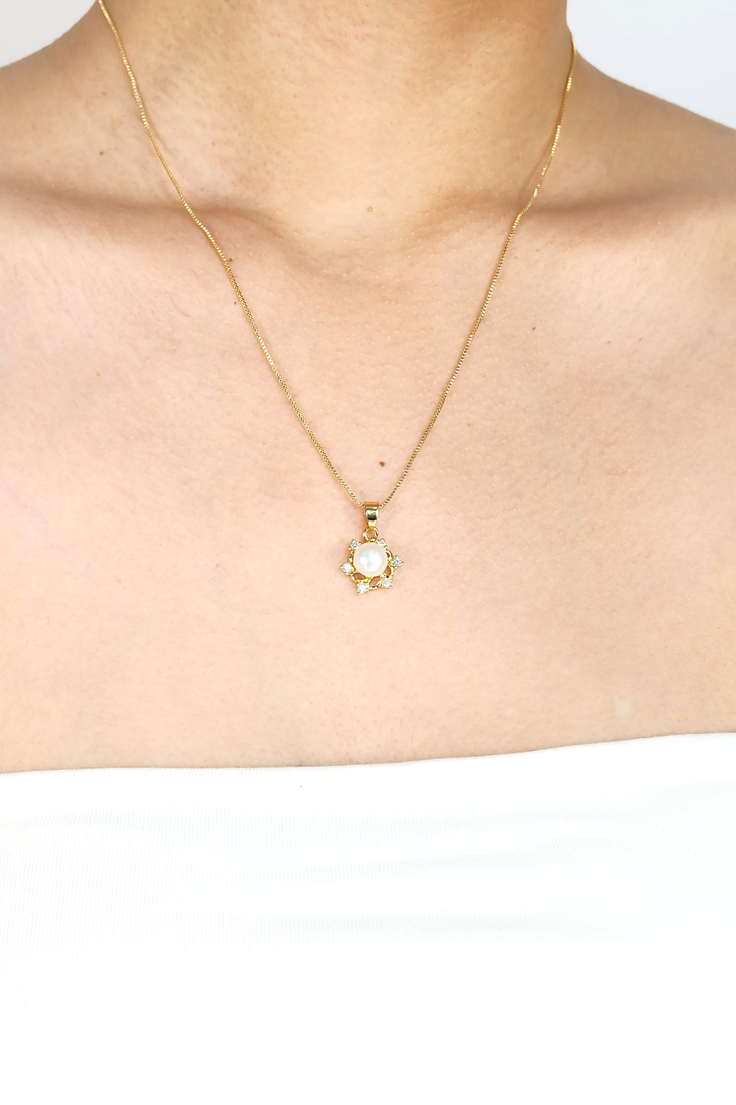 Beautiful Floral Pearl Set - Fresh Water Palawan Pearls