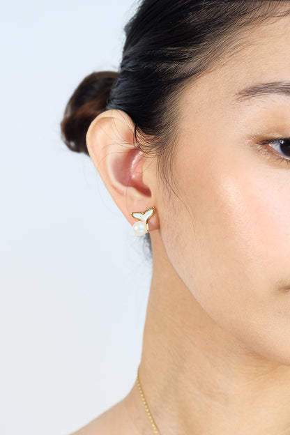 Minimalist Mermaid Tail Set - Fresh Water Palawan Pearls