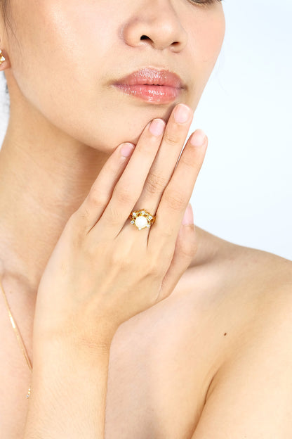 Beautiful Floral Pearl Set - Fresh Water Palawan Pearls