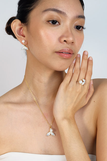 Ocean Mermaid Tail Set - Fresh Water Palawan Pearls