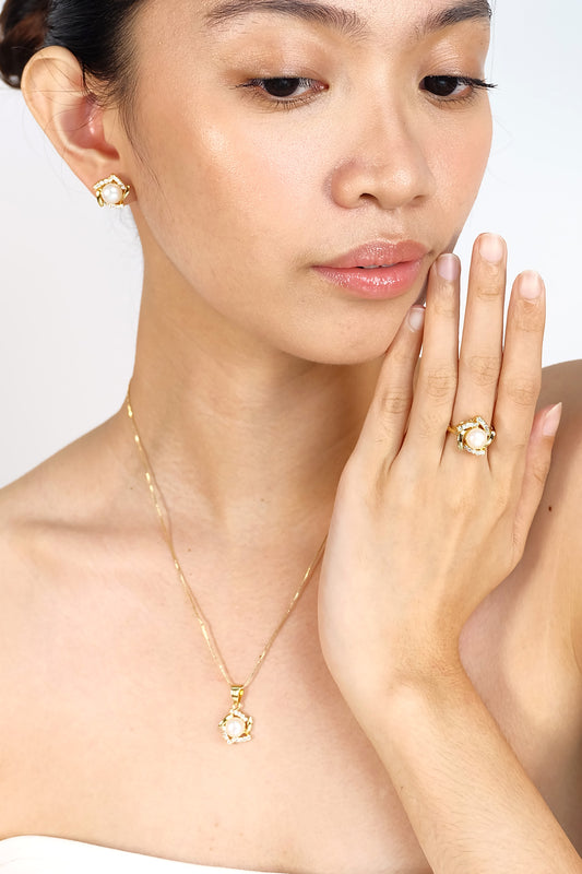 Radiant Star Pearl Set - Fresh Water Palawan Pearls