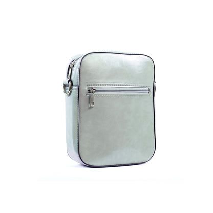 (CLEARANCE) TIKAS Bag in Oil Gray - PU Leather