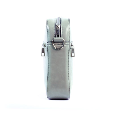 (CLEARANCE) TIKAS Bag in Oil Gray - PU Leather