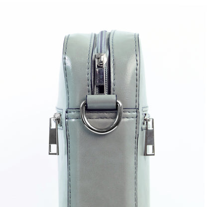 (CLEARANCE) TIKAS Bag in Oil Gray - PU Leather