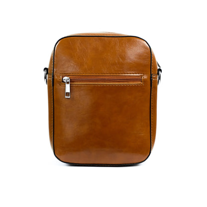 (CLEARANCE) TIKAS Bag in Oil Tan - PU Leather