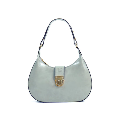 (CLEARANCE) LUNA Bag in Oil Gray - PU Leather