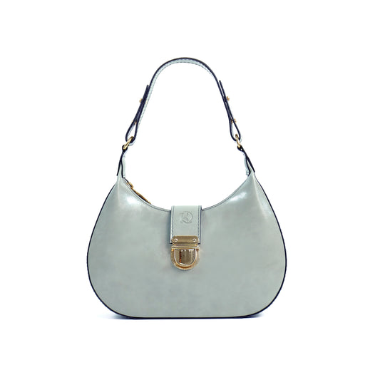 (CLEARANCE) LUNA Bag in Oil Gray - PU Leather