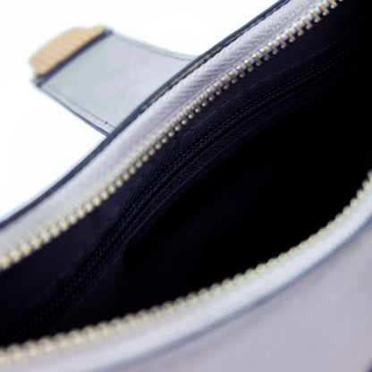 (CLEARANCE) LUNA Bag in Oil Gray - PU Leather