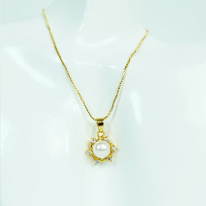 Beautiful Floral Pearl Set - Fresh Water Palawan Pearls