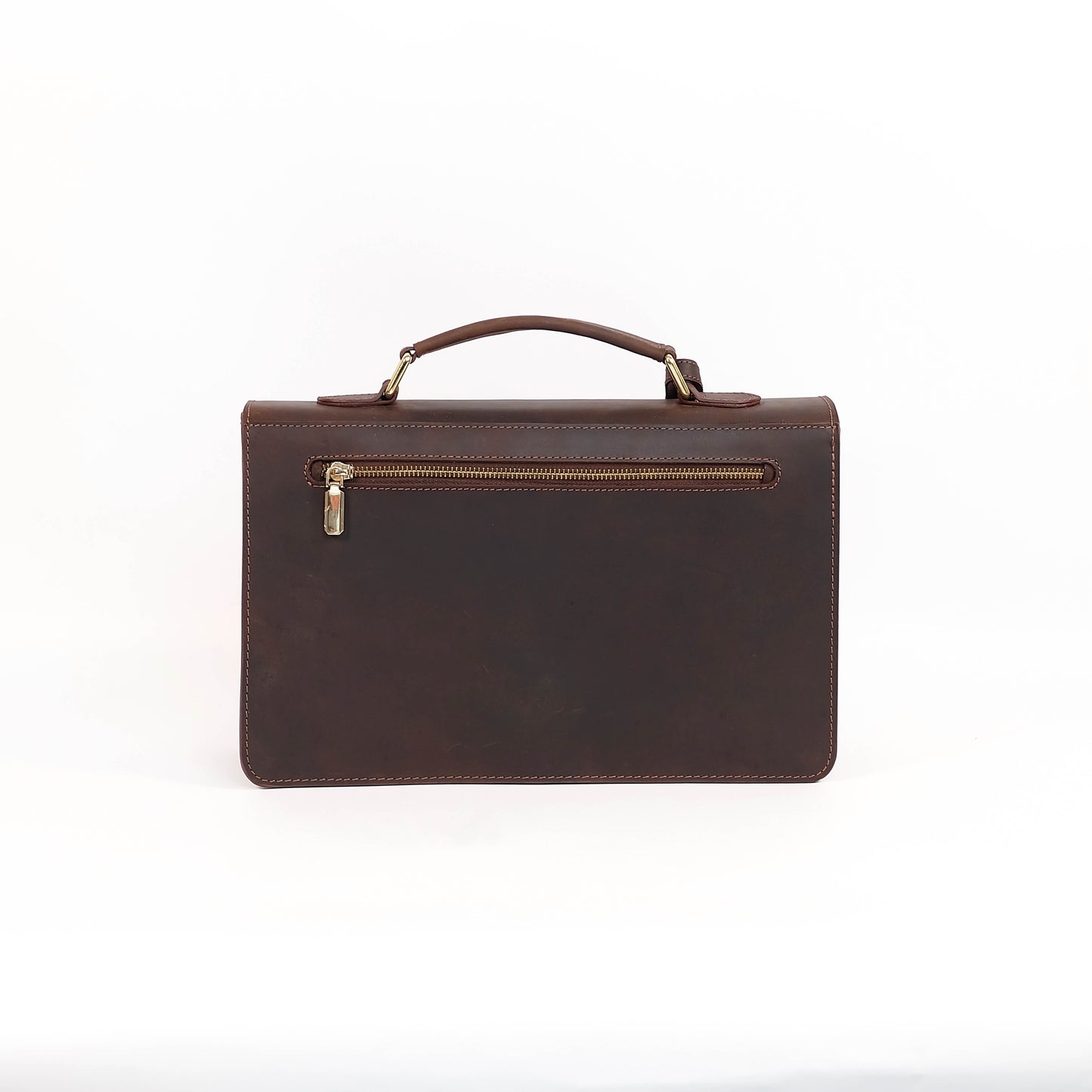 MAHARLIKA Bag in Vintage Dark Brown -  Genuine Leather